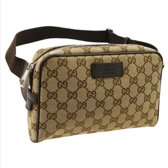 gucci monogram belt bag